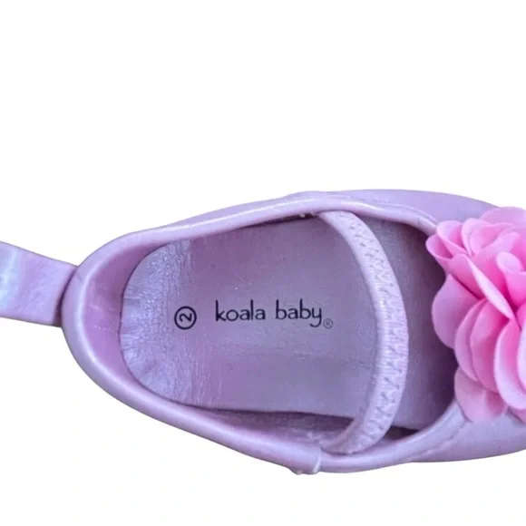 Pink Ballet Shoes and Black Sneakers Kids Shoes Set Size 2 - Picture 11 of 13